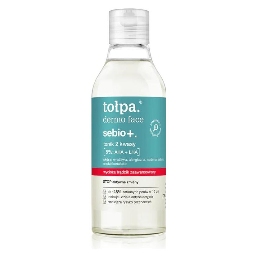 Tolpa Topa Dermo Face Sebio Gesichtswasser Aha Lha 200ml (Gesichtswasser, 200 ml) (TSE133)