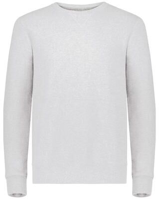 Russell Athletic 698HBM Dri Power Crewneck Sweatshirt in Ash size XL   Cotton Polyester