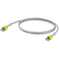 Weidmüller Netzwerk Anschlusskabel Patchkabel S/FTP 6A 15 m (S/FTP, CAT6a, 15 m), Netzwerkkabel