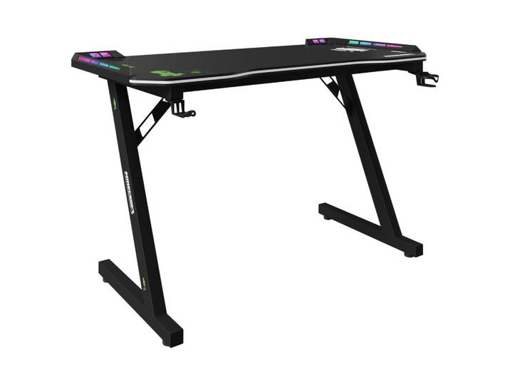 Gamingtisch Minecraft Schwarz ca. 120x60x74cm