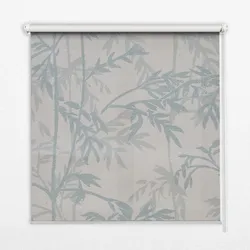 INNENROLLO - Fensterrollo - Rollo - 100x100 cm - Blätter