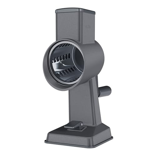 Zyliss Gourmet Trommelrasp met 1 fijne rasptrommel in aluminium