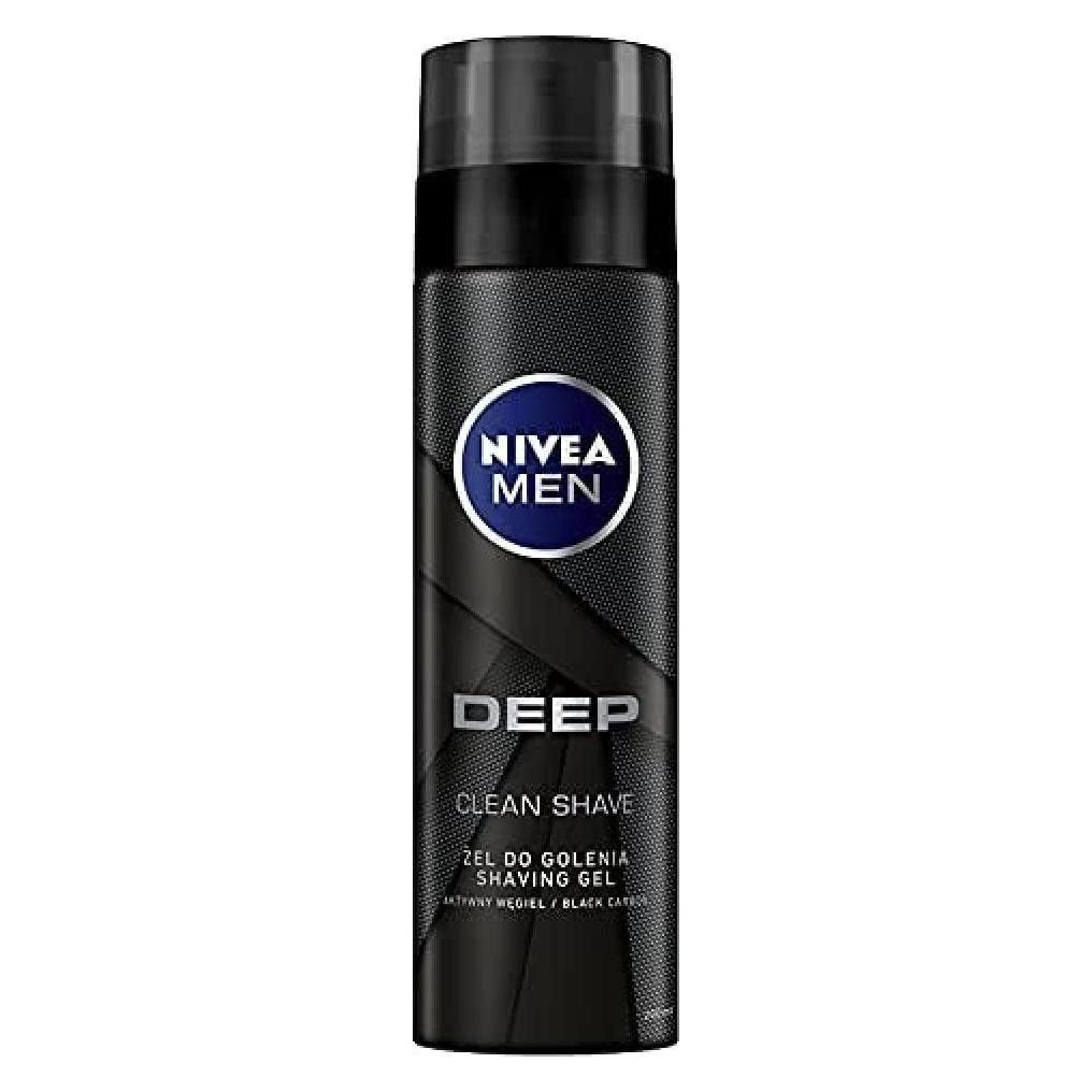Nivea Men Deep żel do golenia 200ml (200 ml, Rasiergel) (0181789)