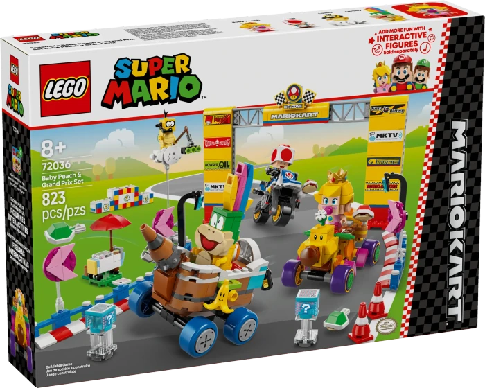 LEGO Super Mario 72036 Mario Kart - Baby Peach & Grand Prix-Set