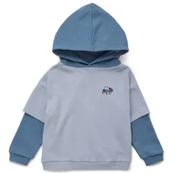 Tchibo - Kinder-Hoodie mit angerauter Innenseite - Baby - Gr. 86/92 - blau