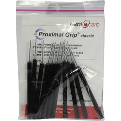 Proximal-Grip Xx-Fein Schwarz Interdentalbürste 12 ST