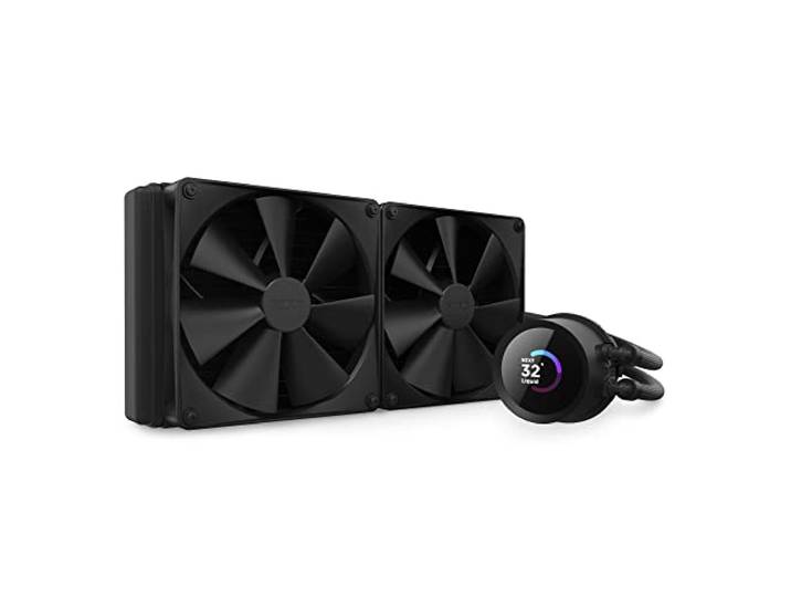 NZXT Kraken 280-280mm AIO CPU-koeler, LCD - Zwart