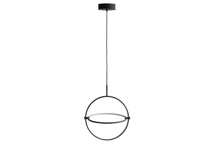 Maru Pendelleuchte Big Burned Black - 101 Copenhagen - Esszimmer - Metall - Ring