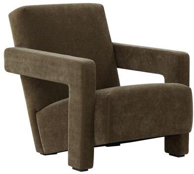 "SAFAVIEH Couture Taylor Modern Accent Chair (Fully Assembled) - 27"" W x 35"" D x 30"" H"