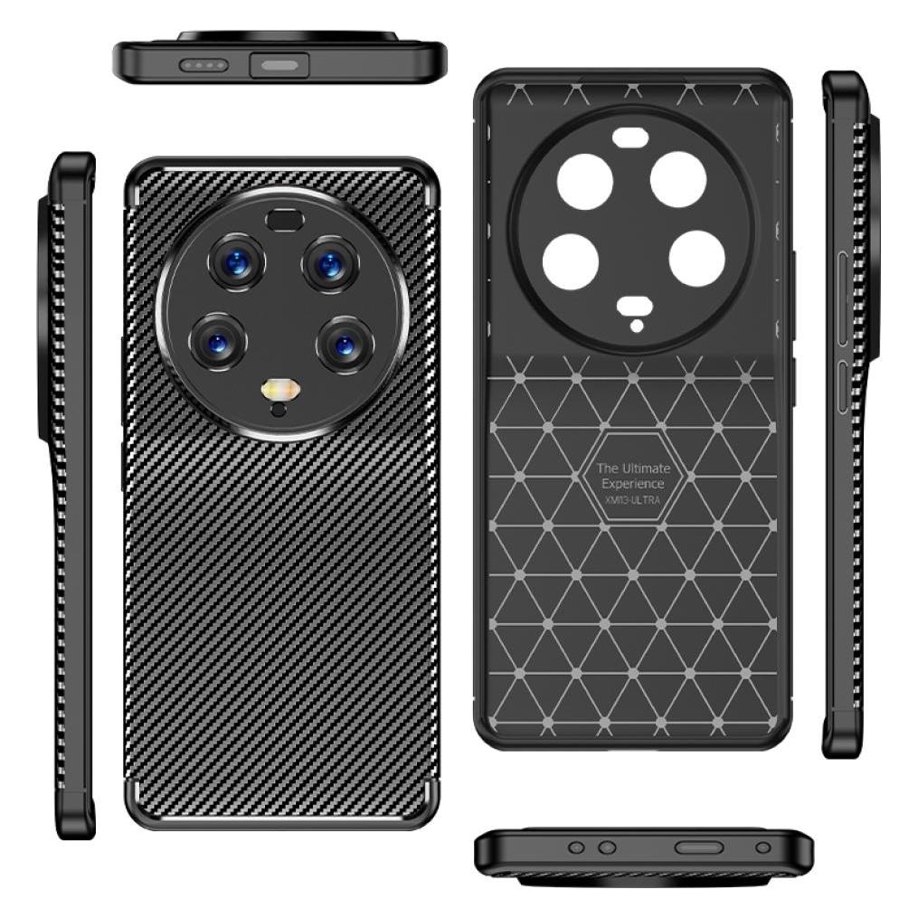 Screenguard Xiaomi 13 Ultra Hülle Carbon Design TPU Case (Xiaomi 13 Ultra) (00032287)
