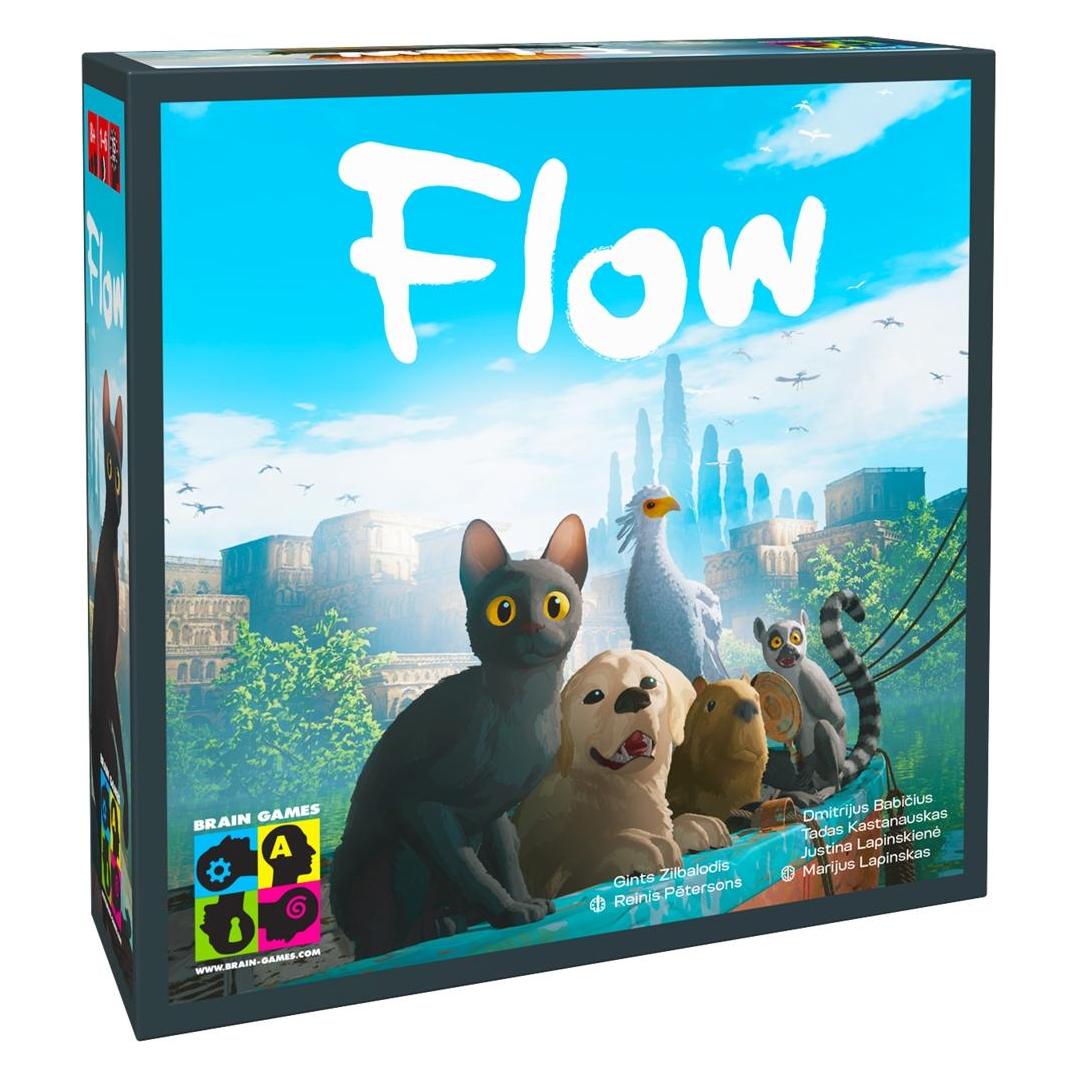 Brain Games Flow (Deutsch, Englisch, Estnisch, Französisch, Lettisch, Litauisch, Polnisch, 1 - 6 Spieler) (4751033780136)