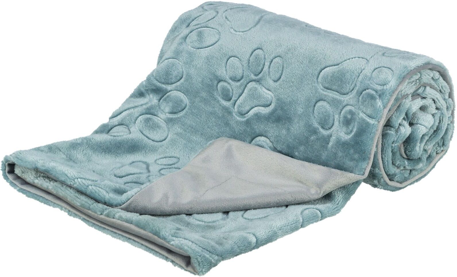 TRIXIE Decke Barry, 70 x 50 cm, blau/grau