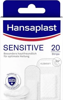 Hansaplast Pflaster SENSITIVE 46041 weiß, 20 St.