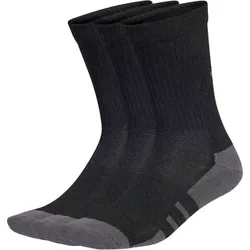 3er Pack adidas Essentials Climacool Crew Socken JC6455 - black/grey six 43-45