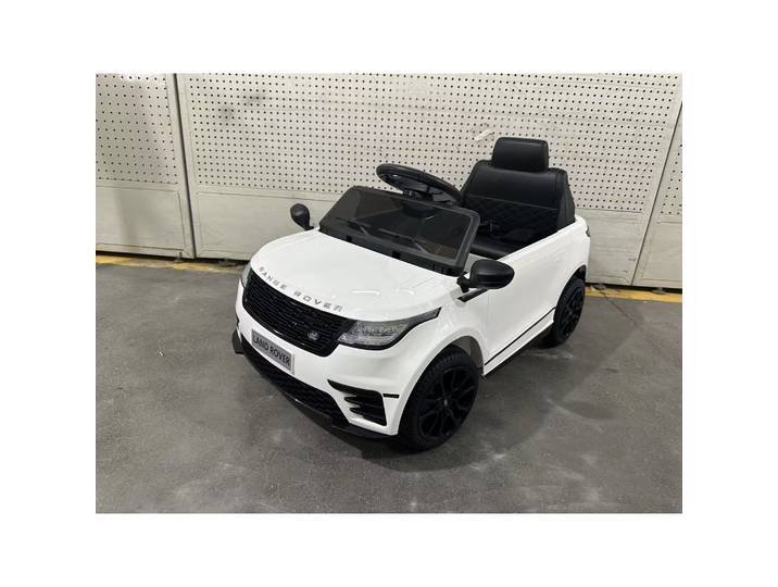 AIYAPLAY SUV Enfant Range Rover 12V Télécommande Blanc Lithium
