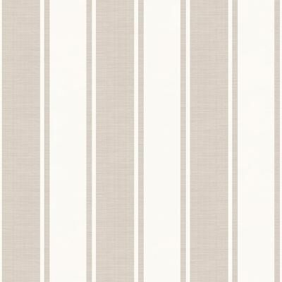 Galerie Wallcoverings Classic Italian Collection Embossed Classic Stripe Design Vinyl on Non-woven Matte Wallpaper Roll