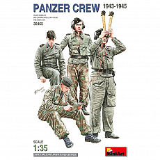 MiniArt - Panzer Crew (1943-1945) - 1:35 - 4 Figuren 310927