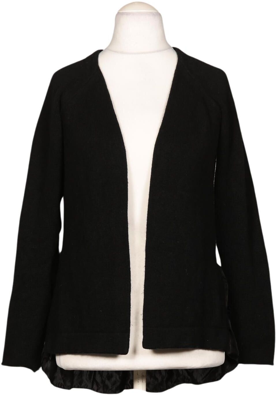 Dear Cashmere Damen Strickjacke, Schwarz, Gr. M, Kaschmir / Merino / Seide - Second Hand