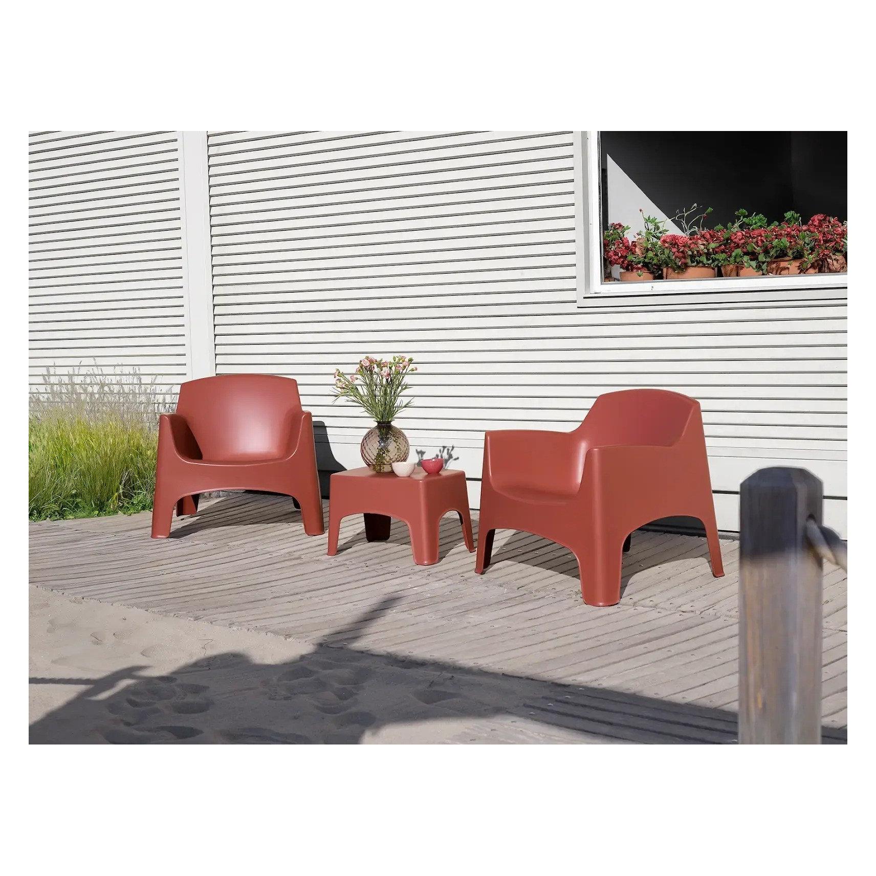 Gardena Garden furniture set Set Ibiza Terrace kiegelu red color 8003723702215 (BICA)