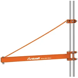 Unicraft, Seilzug + Werkstattkran, Wand-Schwenkarm WSA 600-750-2