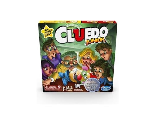 Hasbro Gaming Cluedo Junior Bordspel voor kinderen vanaf 5 jaar