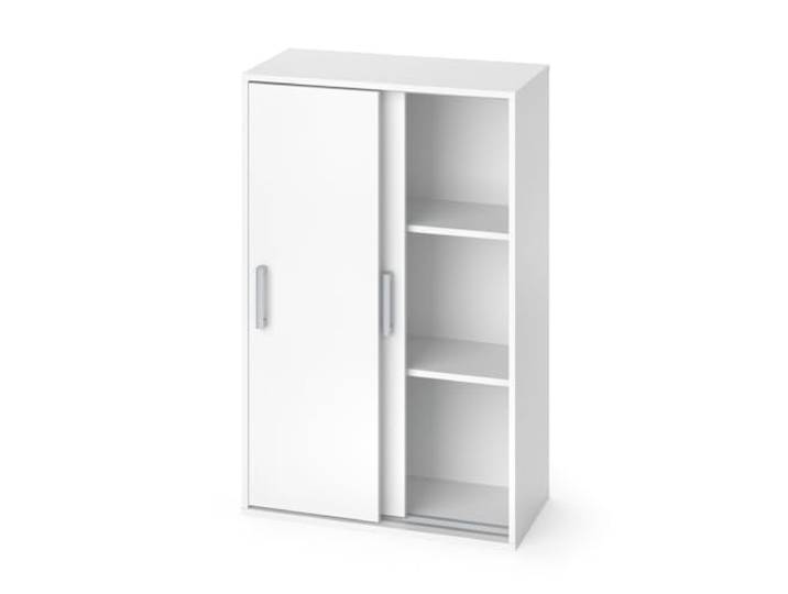 Vicco Kleiderschrank Falk, Weiß, 68 x 108.5 cm geeignet zur platzsparenden Aufbewahrung von Kleidung
