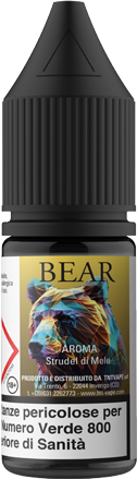 TNT Vape Bear Animals Aroma Concentrato 10ml Strudel Mela