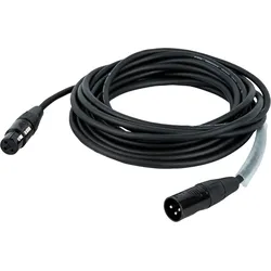 DAP FLR01 XLR M/F Mic/Line Cable Rean RC3 series 6 m - versilbert
