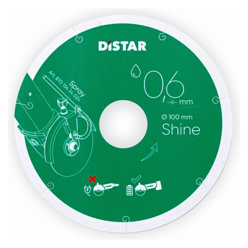 Distar TARCZA DIAMENTOWA SHINE 101 x 0,6 x 22,23mm (1119007)