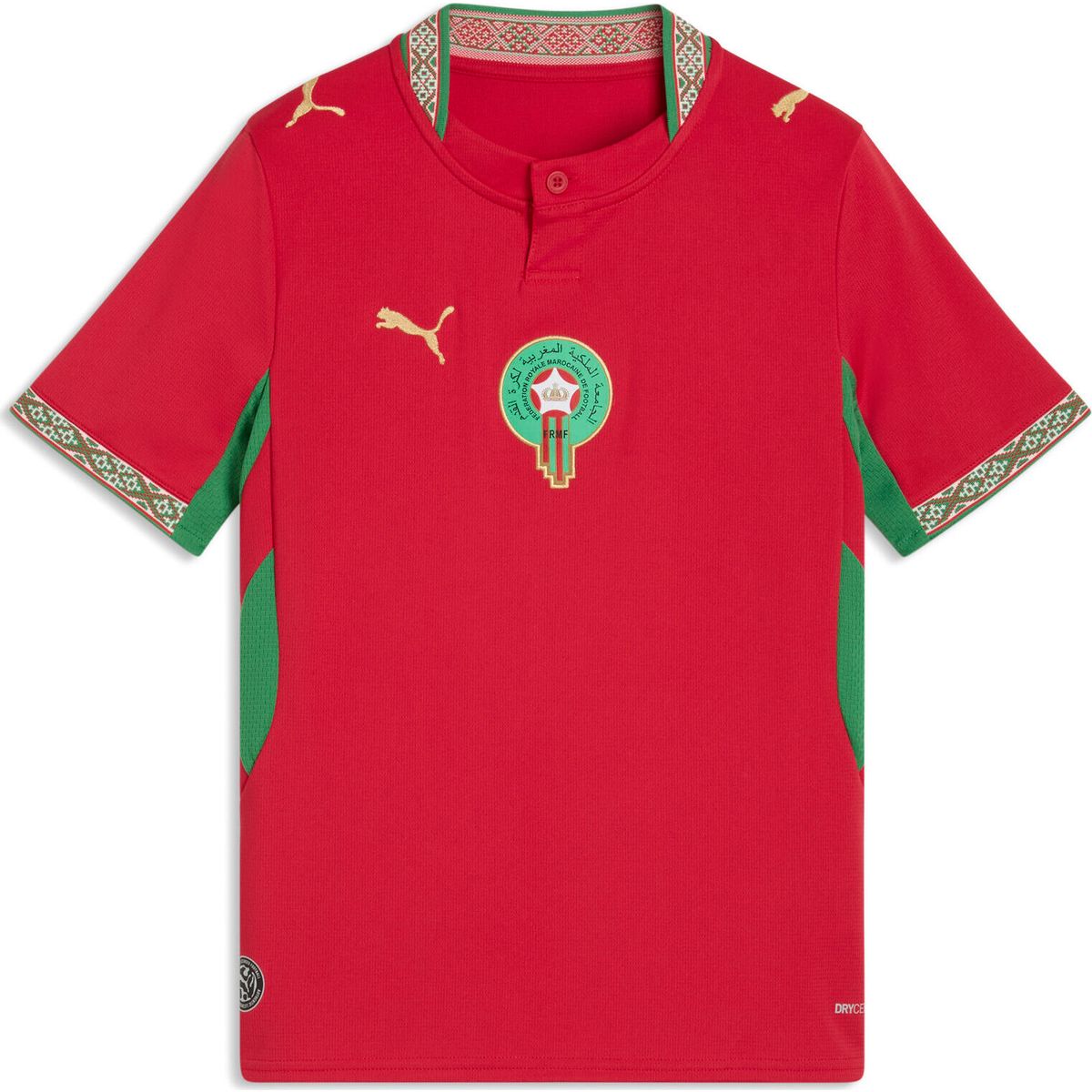 Puma Frmf Home Jersey Replica Jr fast red-victory gold (01) 176 783321-01-176
