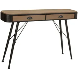 KONSOLE aus Holz und Metall 120x32x81 cm