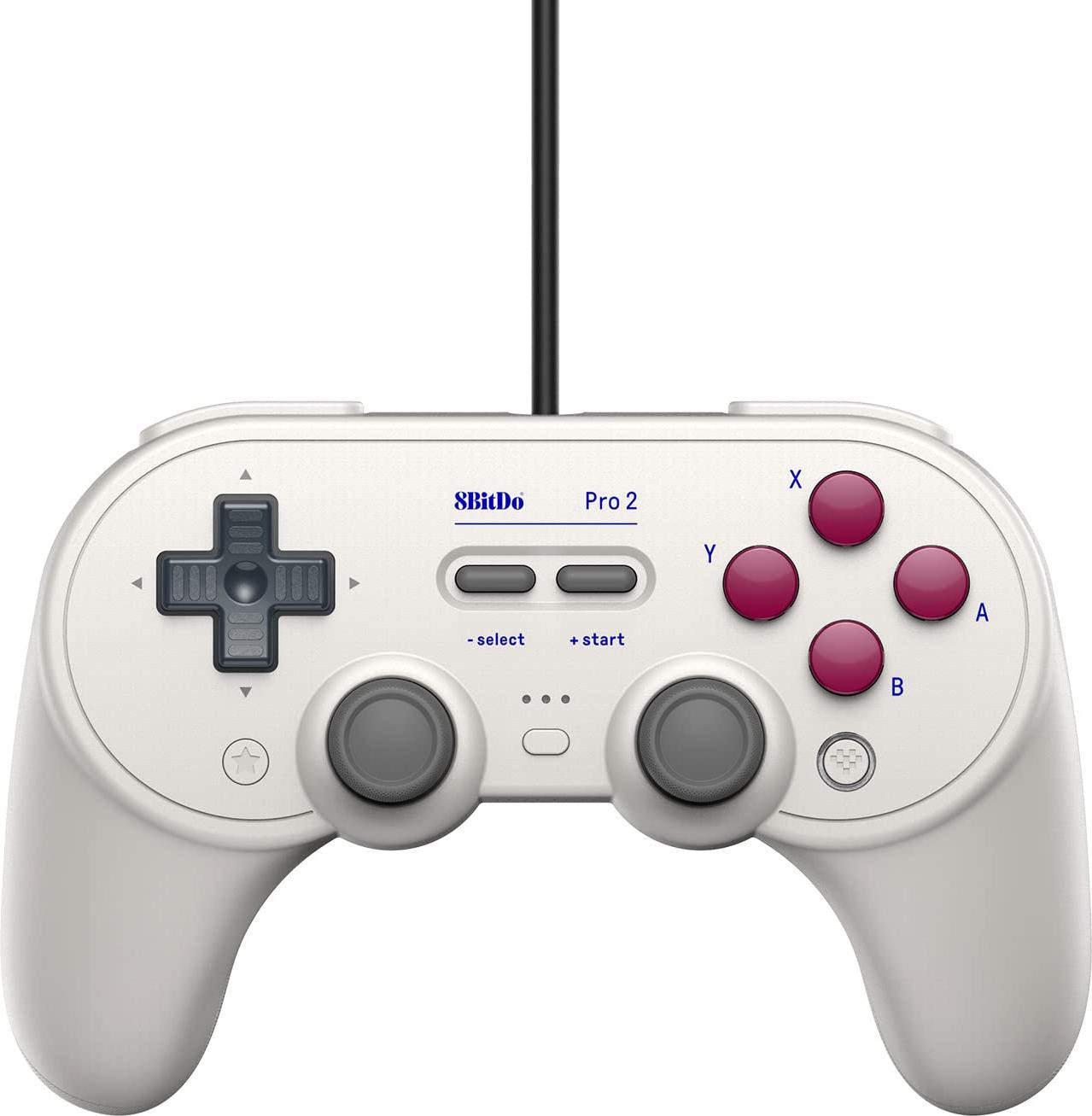 8Bitdo Pro 2 Gamepad voor Android, Nintendo Switch, Nintendo Switch Lite en PC, USB bekabeld