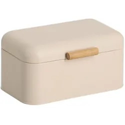 Zeller Present Brotkasten, Brotaufbewahrung, Braun, Beige