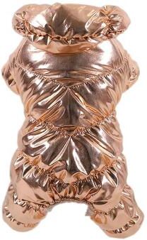 Inspired Finds SnuggleSuit Winter Jumpsuit For Sphynx, Devon Rex & Hairless Cats gold l