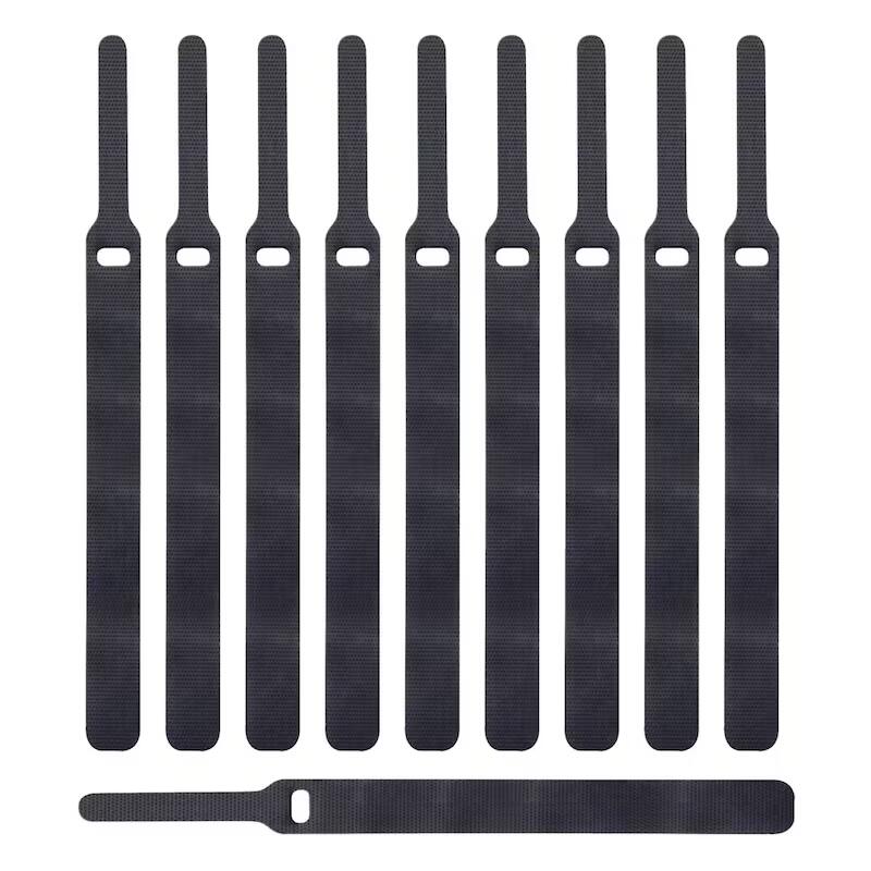 LABEL THE CABLE Klettkabelbinder BASIC STRAPS schwarz LTC 1110