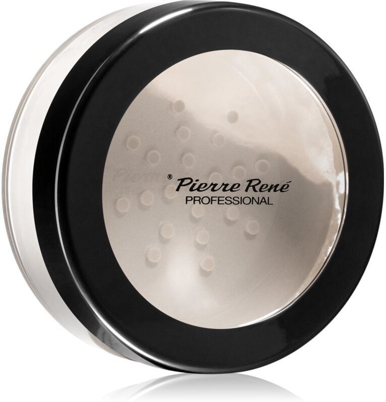 Pierre René Professional Velvet Matte Mattifying Loose Powder shade Transparent 12 g
