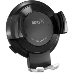 THB Bury PowerCharge aktiv USB, Smartphone Halterung, Schwarz