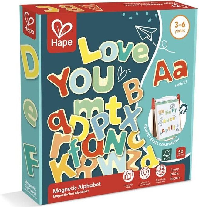 Magnetics Alphabet 52 pcs - Hape