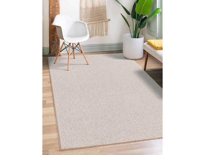 Teppich THE CARPET Natal , beige, B:160cm H:5mm L:230cm, Polypropylen, Teppiche, Teppich, Wohnzimmer Teppich robust Filz-Rücken