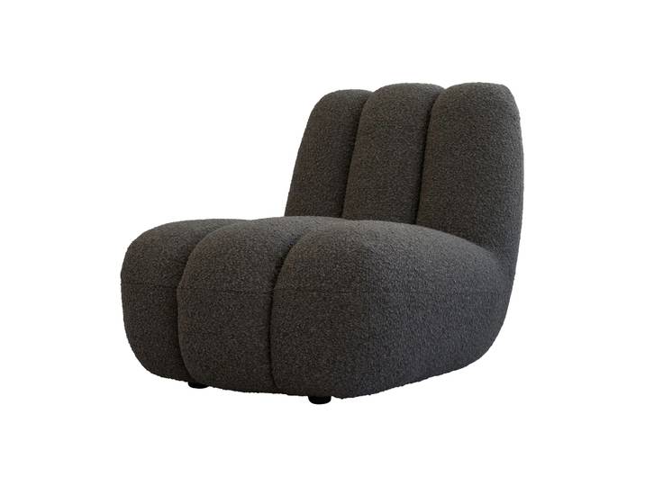 101 Copenhagen Toe Loungesessel bouclé Deep taupe