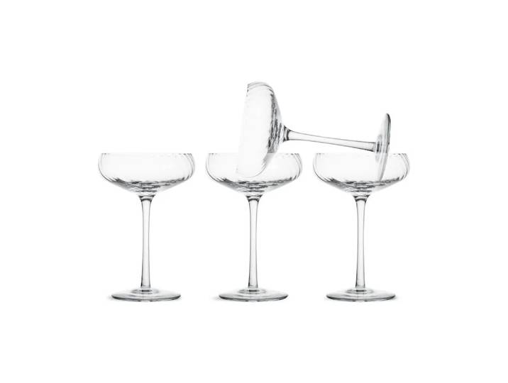Byon Coupes à champagne Opacity 30 cl lot de 4 Clair