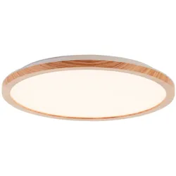 Brilliant, Deckenleuchte, Tuco - Plafondlamp - LED 16W - 3000K - Houteffect (2100 lm)
