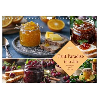 Fruit Paradise in a Jar (Wall Calendar 2026 DIN A4 landscape), CALVENDO 12 Month Wall Calendar