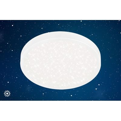 BRILONER LEUCHTEN LED Deckenleuchte "RUNA", weiß, Leuchten, LED Sternenhimmel