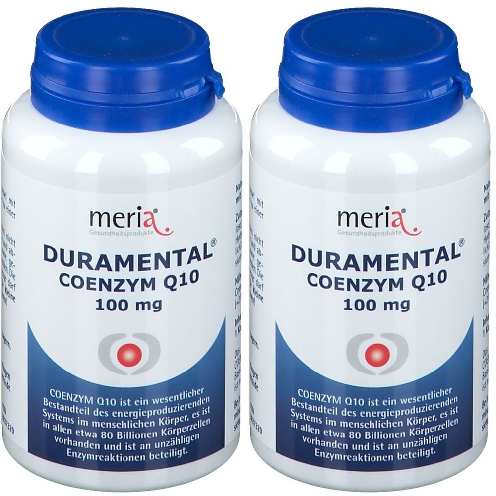 Duramental Coenzym Q10 100 mg Kapseln 2x 2x60 St