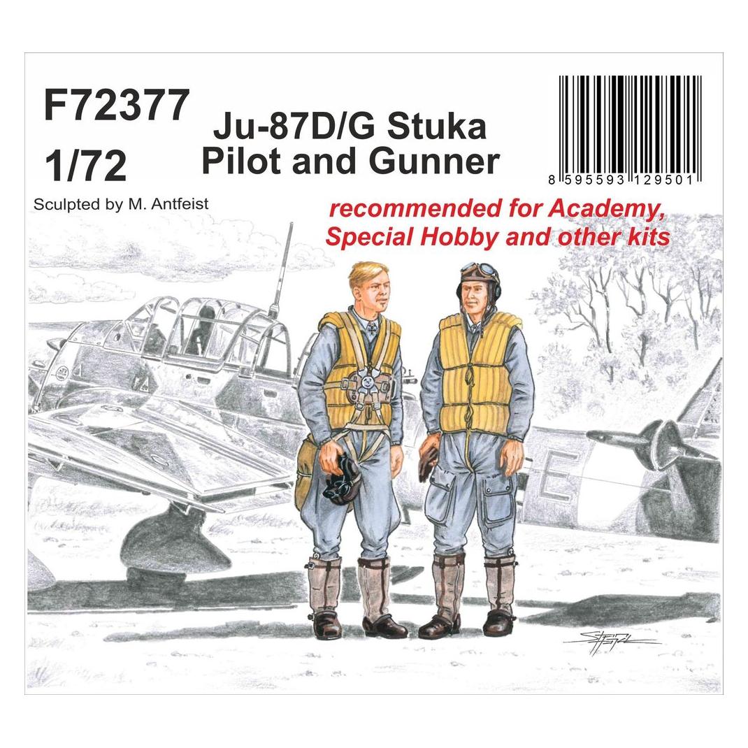 CMK Junkers Ju-87D/G Stuka Pilot and Gunner (129-F72377)