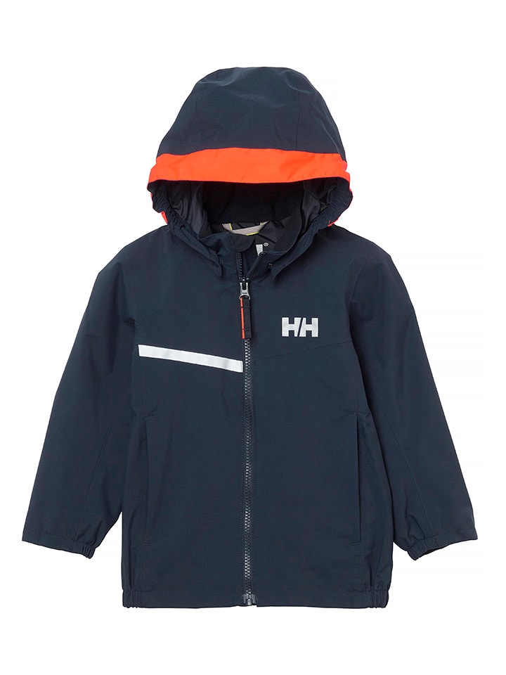 Helly Hansen Regenjacke "Shelter" in Dunkelblau - 98