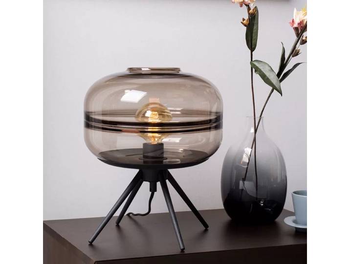 Lampe décorative de chevet en verre, Art créatif postmoderne de styliste, pour hôtel, chambre à coucher, bureau, salon
