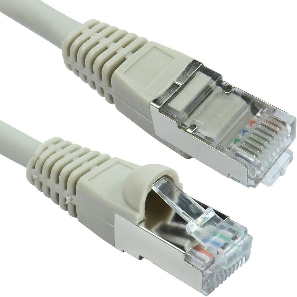 CABLES DIRECT Cables CDL 15m Cat6A Patch Cable - Grey