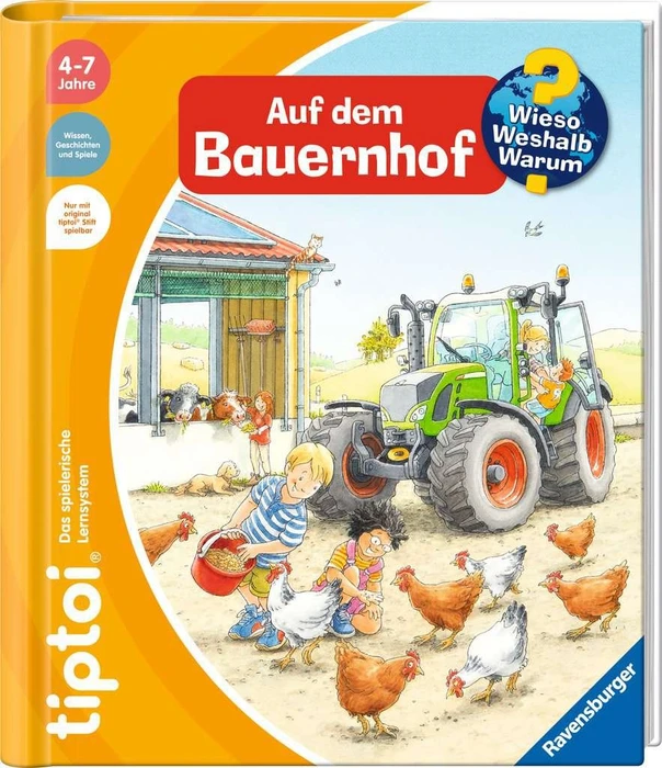 Ravensburger tiptoi Wieso? Weshalb? Warum? Auf dem Bauernhof